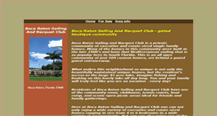 Desktop Screenshot of bocaratonsailinghomes.com